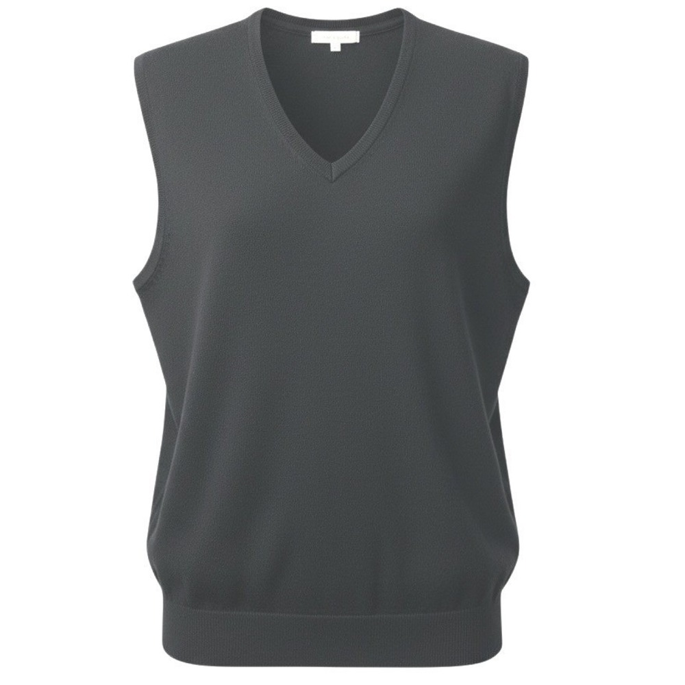 Jos. A. Bank Merino Wool Traveler Sweater Vest V-Neck Pullover Black Mens XL
